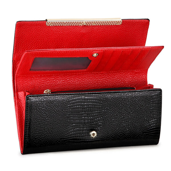 Ladies Leather Top Layer Cowhide Wallet | Exquisite Craftsmanship and Style